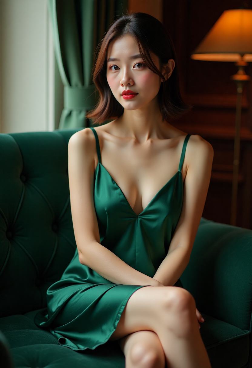 大院里的灯火